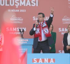 İBB Başkanı İmamoğlu, Samsun'da “Halk Buluşması”na katıldı