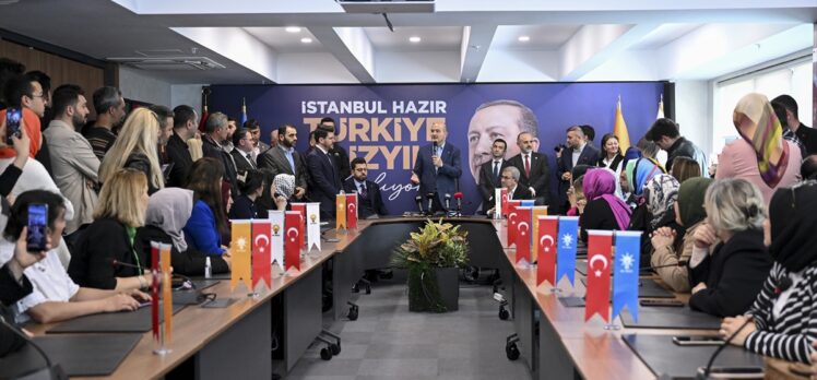 İçişleri Bakanı Soylu AK Parti Eyüpsultan İlçe Başkanlığı'nı ziyaretinde konuştu: