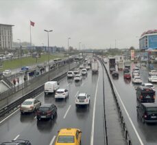 İstanbul'da sağanak etkili oldu