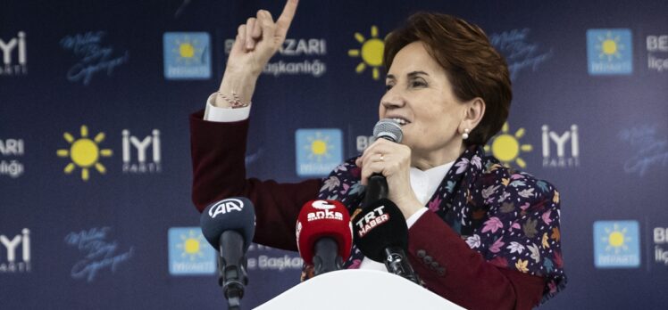 İYİ Parti Genel Başkanı Akşener, Beypazarı'nda partililerle iftarda buluştu