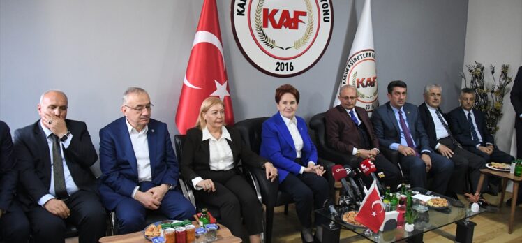 İYİ Parti Genel Başkanı Akşener, Van'da kanaat önderleriyle buluştu: