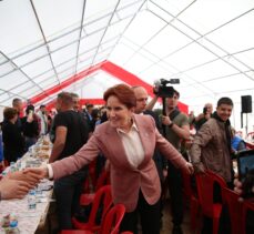 İYİ Parti Genel Başkanı Meral Akşener, Malatya'da depremzedelerle buluştu: