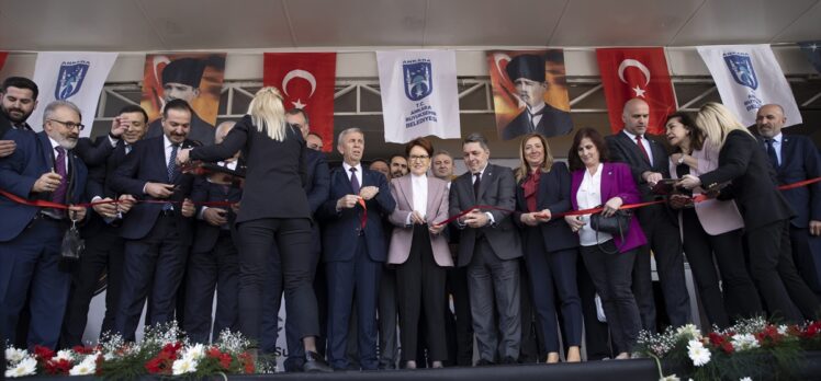 Akşener, İstasyon Caddesi Alternatif Bulvarı ve Altyapı Projesi açılışında konuştu: