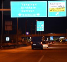 “Kilit kavşak” Kırıkkale'de bayram öncesi trafik yoğunluğu başladı