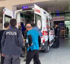 Kırıkkale'de otomobilin çarptığı trafik polisi yaralandı