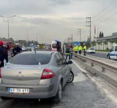 Kocaeli'deki trafik kazasında 2 kişi yaralandı