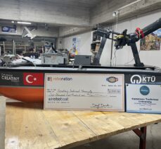 KTÜ Ortahisar Creatiny RoboTeam takımı, ABD'den ödülle döndü