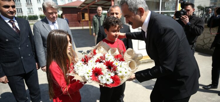 Milli Eğitim Bakanı Mahmut Özer, Ordu'da konuştu: (2)