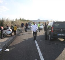 Nevşehir'de trafik kazasında 4 kişi yaralandı