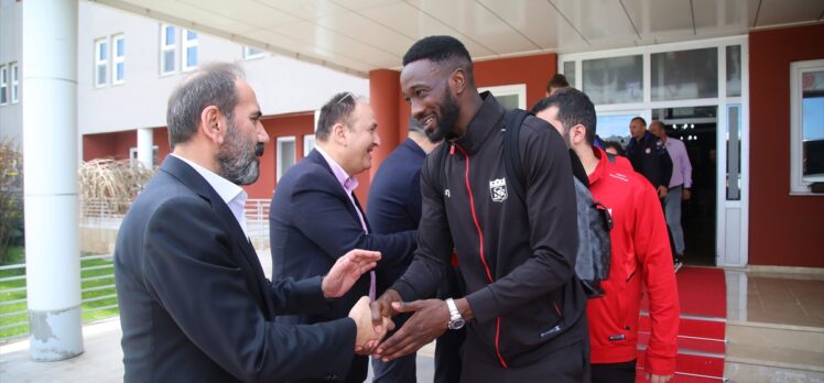 Sivasspor'da bayramlaşma programı düzenlendi