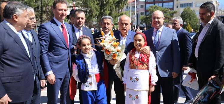 Tarım ve Orman Bakanı Vahit Kirişci, Kırklareli'nde konuştu: (1)