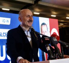 Ulaştırma ve Altyapı Bakanı Karaismailoğlu, Trabzon'da konuştu: