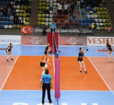 Voleybolda Kadınlar 1. Lig yarı final etabı, Bolu'da başladı