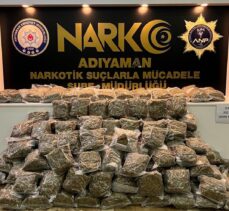 Adıyaman'da 108 kilo 850 gram skunk ele geçirildi