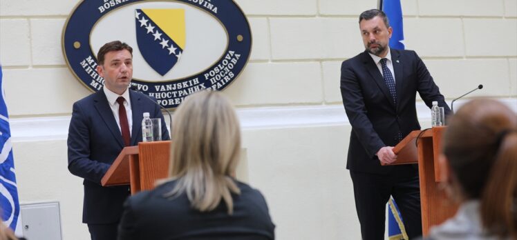 AGİT Dönem Başkanı Osmani, Bosna Hersek'i ziyaret etti