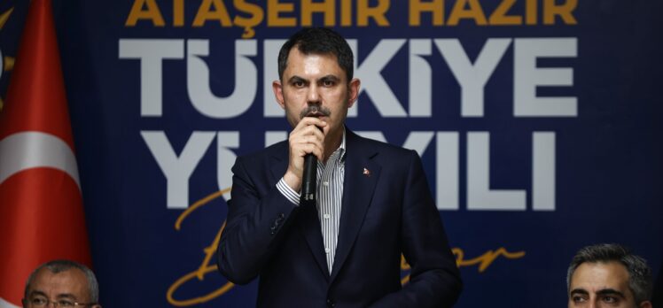 Bakan Kurum'dan AK Parti Ataşehir ve Beykoz ilçe başkanlıklarına ziyaret: