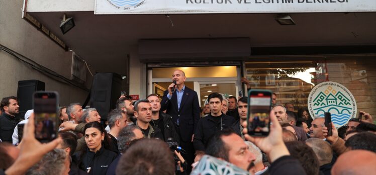 Bakan Soylu, İstanbul'da Balkan Kültür Derneği ziyaretinde konuştu: