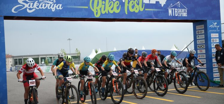 Bisiklet Fest kapsamında Uluslararası Sakarya MTB Cup yarışı yapıldı