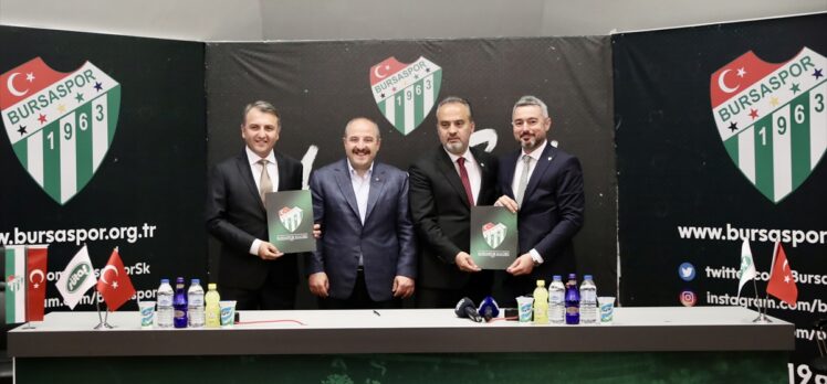 Bursaspor, Sütaş'la sponsorluk anlaşması imzaladı