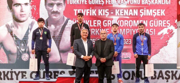 Büyükler Grekoromen Güreş Türkiye Şampiyonası, Ordu'da tamamlandı