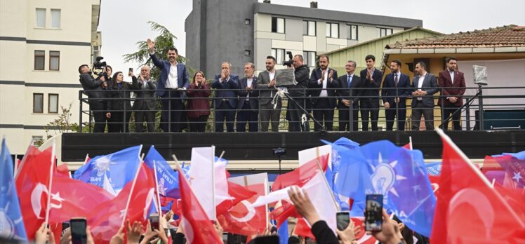 Çevre, Şehircilik ve İklim Değişikliği Bakanı Kurum, Kartal'da konuştu: