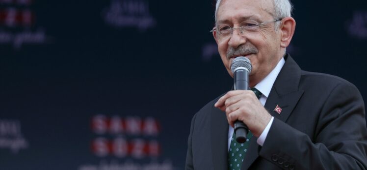 Cumhurbaşkanı adayı ve CHP Genel Başkanı Kılıçdaroğlu, Ordu mitinginde konuştu: