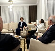 Cumhurbaşkanı adayı ve CHP Genel Başkanı Kılıçdaroğlu'ndan Akşener'e ziyaret