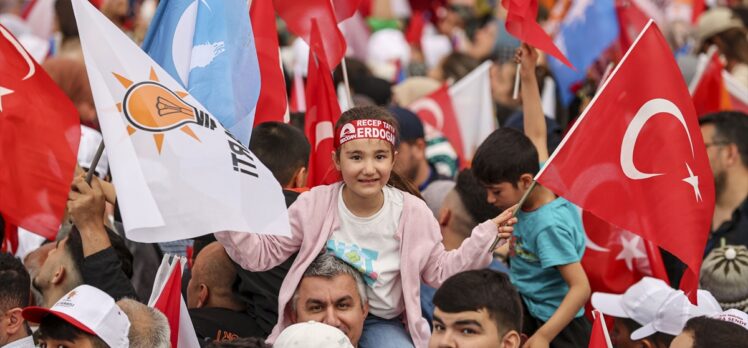 Cumhurbaşkanı ve AK Parti Genel Başkanı Erdoğan partisinin Mersin mitinginde konuştu: (3)