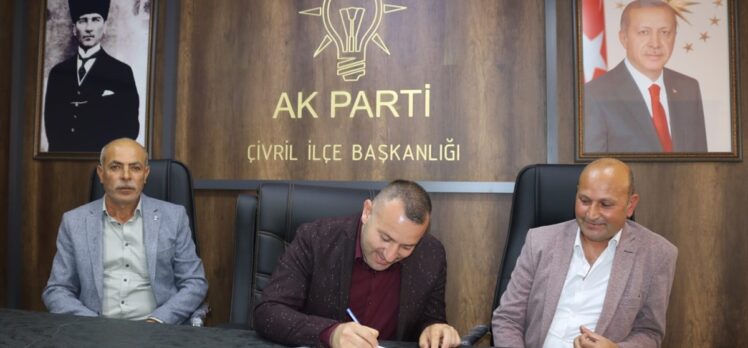 Denizli'de DEVA Partisi Çivril ilçe yönetimi istifa ederek AK Parti'ye katıldı