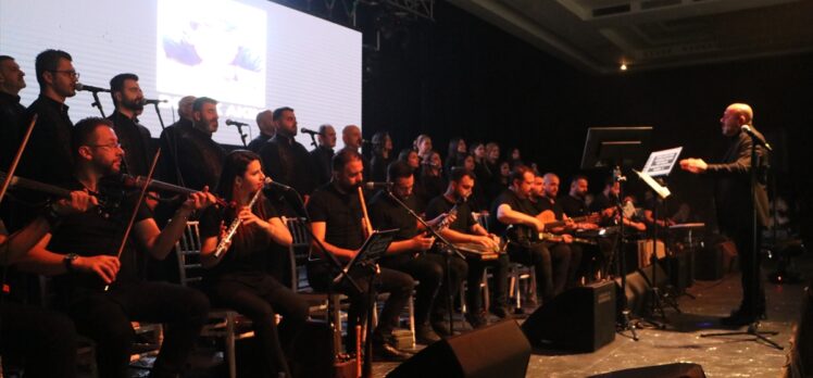 Depremlerde 7 üyesini kaybeden Antakya Medeniyetler Korosu Gaziantep'te konser verdi