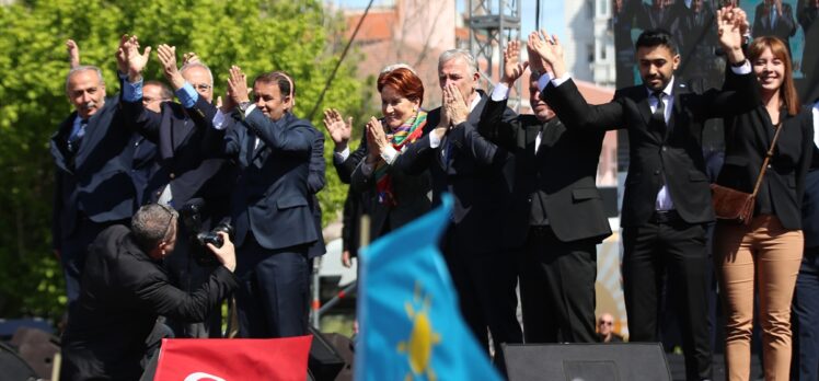 İYİ Parti Genel Başkanı Akşener, Çanakkale'de mitingde konuştu: