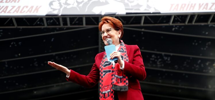 İYİ Parti Genel Başkanı Akşener, Yozgat mitinginde konuştu: