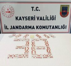 Kayseri'de uyuşturucu operasyonunda 3 şüpheli yakalandı