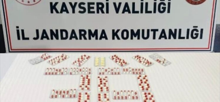 Kayseri'de uyuşturucu operasyonunda 3 şüpheli yakalandı