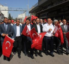 Kilis'te Cumhurbaşkanı Erdoğan'a destek yürüyüşü