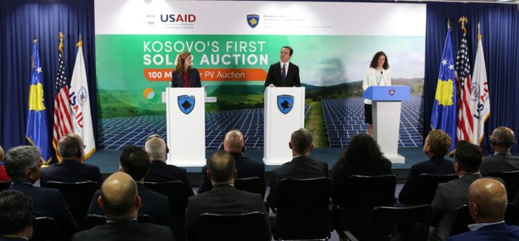 Kosova'da 100 megavatlık güneş enerjisi santrali için ihale düzenlenecek