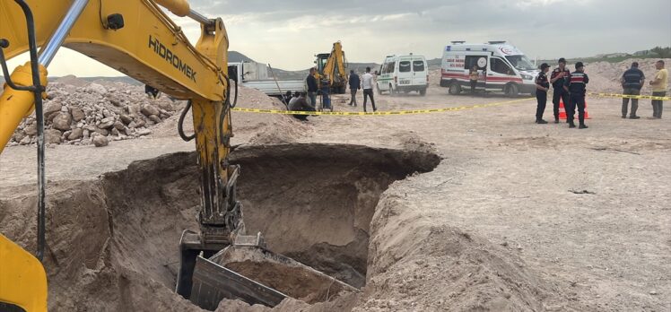 Nevşehir'de kullandığı iş makinesiyle göçük altında kalan işçi hayatını kaybetti