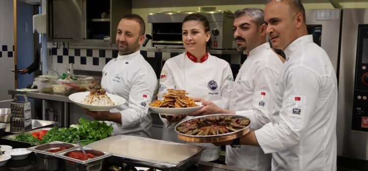 Paris'te “Türk Mutfağı Haftası” kapsamında  Hatay lezzetleri tanıtıldı