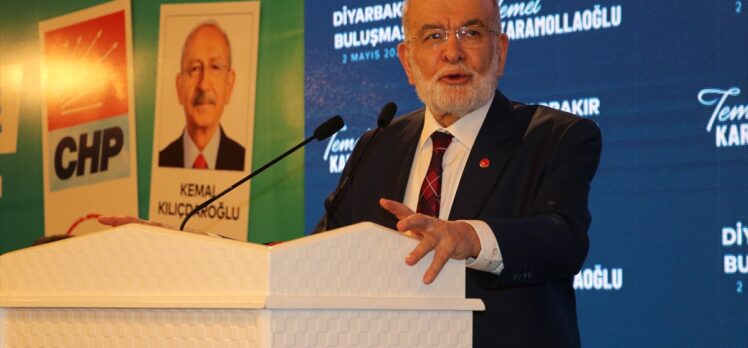 Saadet Partisi Genel Başkanı Karamollaoğlu, Diyarbakır'da konuştu: