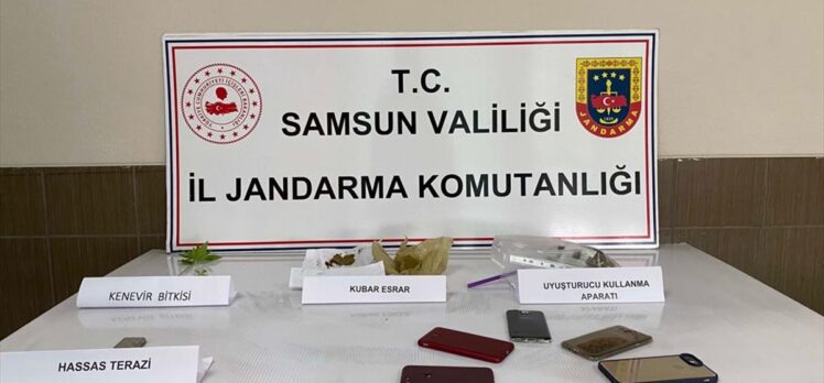 Samsun'da uyuşturucu operasyonunda yakalanan 4 şüpheliden biri tutuklandı