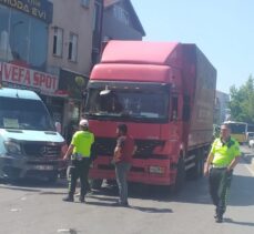 Sancaktepe'deki kazada engelli bir kişi ağır yaralandı