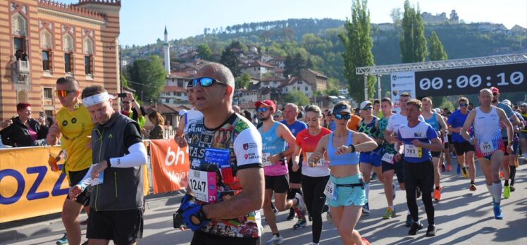 Saraybosna Maratonu, 41 ülkeden 1700'den fazla sporseveri buluşturdu