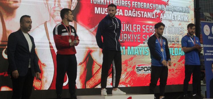 Serbest Güreş Türkiye Şampiyonası'nda 3 sıklette şampiyonlar belli oldu