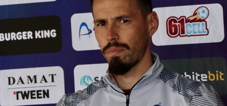 Trabzonspor'un Slovak oyuncusu Marek Hamsik gelecekten umutlu: