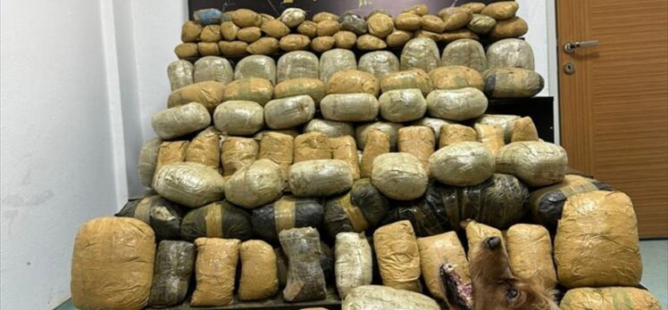 Van'da geçen hafta 401 kilo 100 gram uyuşturucu ele geçirildi