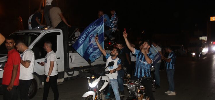 Adana Demirspor'da UEFA Avrupa Konferans Ligi'ne katılma sevinci yaşanıyor