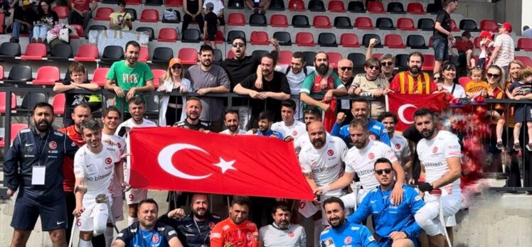 Ampute Futbol Milli Takımı, Uluslar A Ligi'nde ikinci maçında İspanya'yı 4-0 yendi