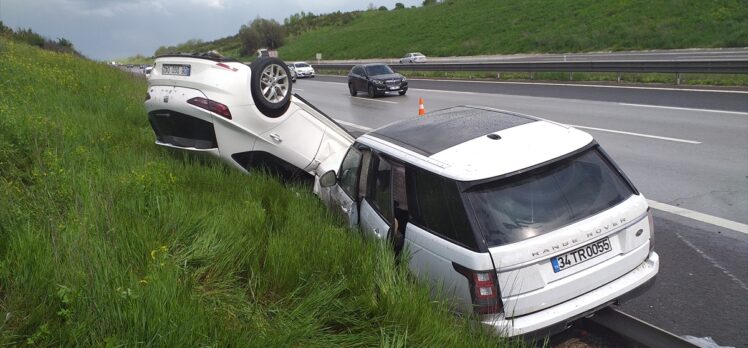 Bolu'daki trafik kazalarında 4 kişi yaralandı