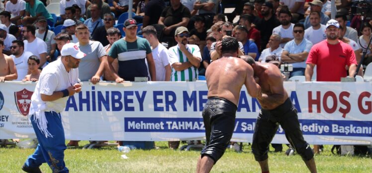 CW Enerji Türkiye Yağlı Güreş Ligi'nin 3. ayağı Gaziantep'te başladı