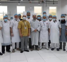Diyanet İşleri Başkanı Erbaş, Diyanet'in Mekke mutfağını ziyaret etti